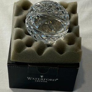 Waterford Basketball Paperweight